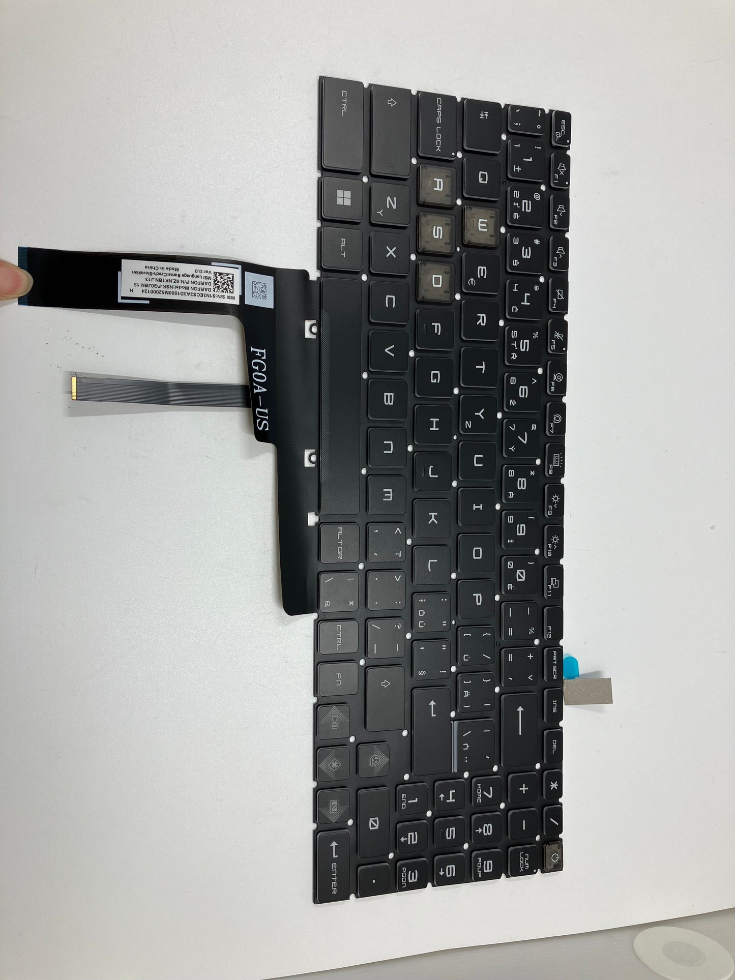 MSI KEYBOARD (S1N-3ECS2A3-D10)